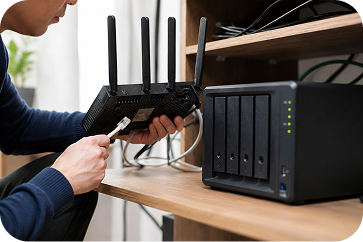 Router setup
