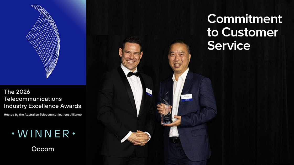 Occom 榮獲 2026 TIE Awards 客戶服務承諾獎