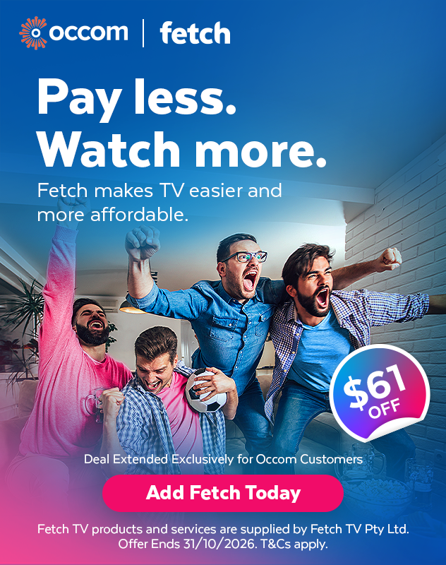 Fetch TV Occom Popup