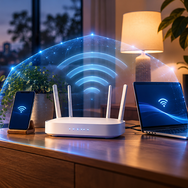 Wi Fi security router 1